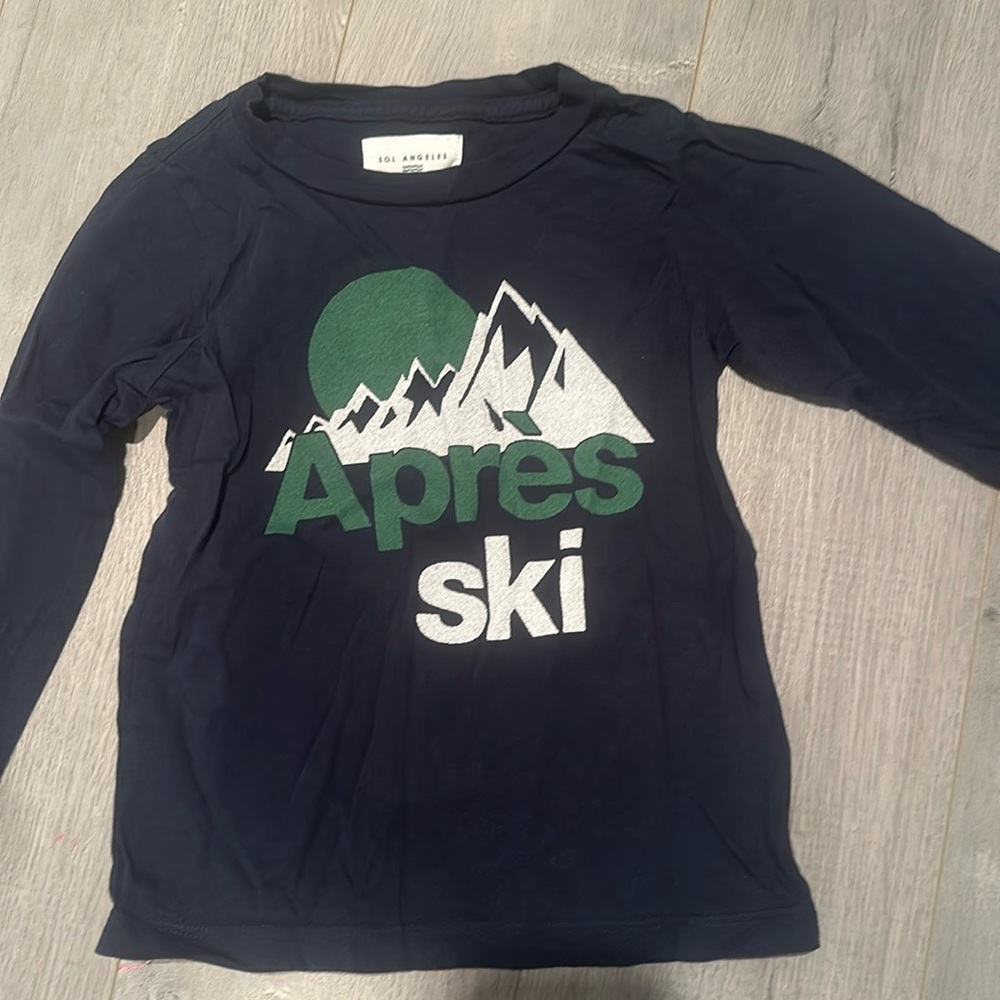 Sol Angeles Apres Ski 4T Long Sleeve T Shirt